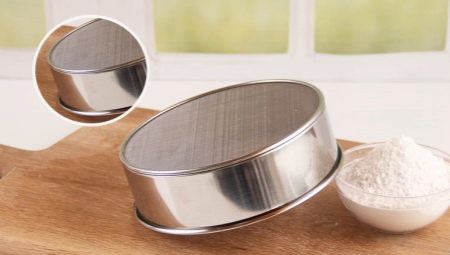 Sieve for flour: types, features of selection and operation