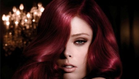 Burgundy hair color: shades, selection, recommendations for dyeing and care