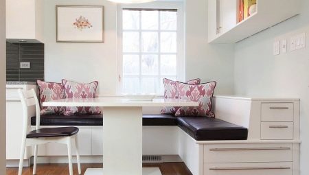 Sofas for a small kitchen: the best options and selection criteria
