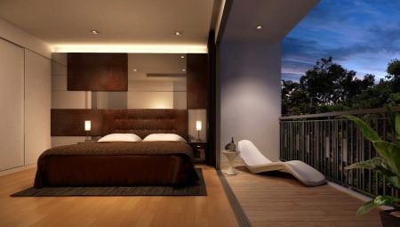 Brown bedroom interior design