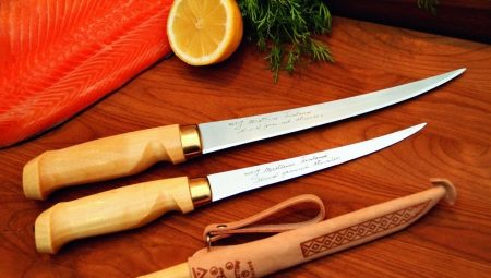 Fish fillet knives: rules for selection and use