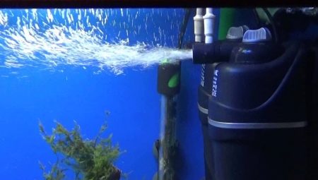 Filters for an aquarium: description, types, selection and application