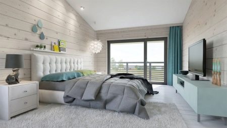 Ideas for bedroom interior design in a private house