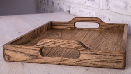 How and from what you can make a tray with your own hands?