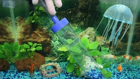 How to clean the filter in the aquarium?