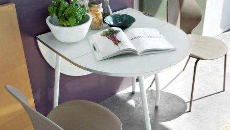Transformer kitchen tables: varieties, design options and selection rules