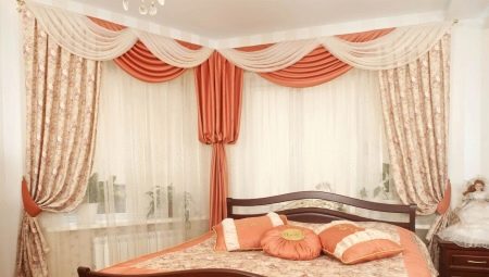 Lambrequins in the bedroom: varieties and tips for choosing