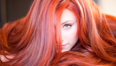 Natural red hair color