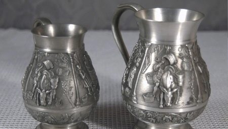 Pewter: manufacturers review, benefits and harms