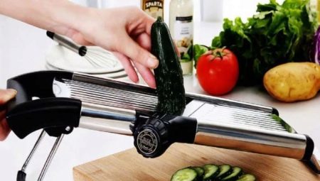 Vegetable slicers: types and subtleties of choice