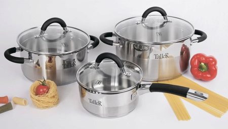 TalleR cookware: pros, cons and varieties
