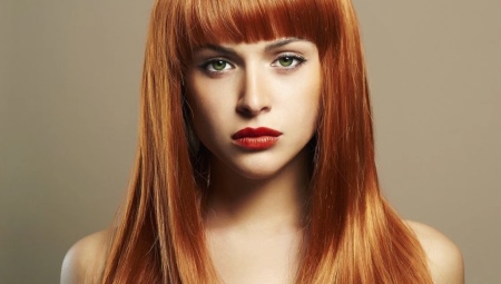 Red-brown hair color: who suits and how to achieve it?