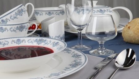 Table service: description of types and features of choice