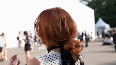 Cinnamon-colored hair: shades and rules of dyeing