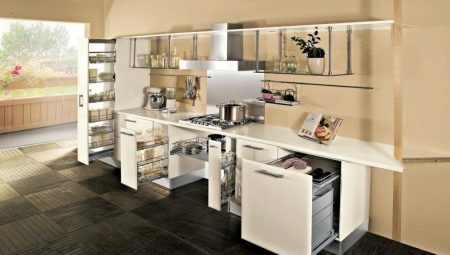 Magic corner for the kitchen: varieties and manufacturers overview