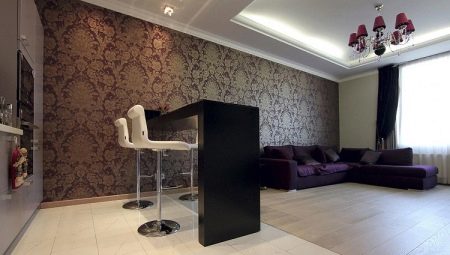 Барски пулт у унутрашњости дневне собе