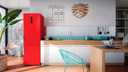 Colors of refrigerators in a kitchen interior: choice and beautiful examples