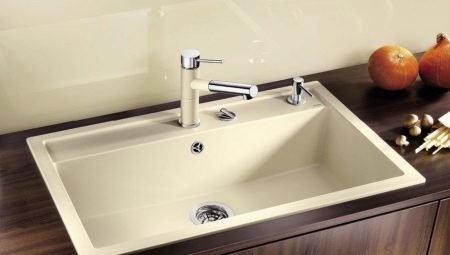 Colors of kitchen sinks: a variety of models and selection tips