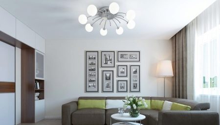 Living room design 17 sq. m