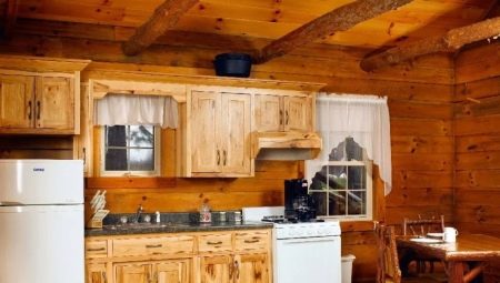 Rustic style kitchen interior design