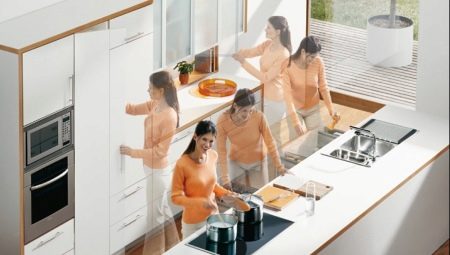 Ergonomics of the kitchen: basic principles of planning and examples