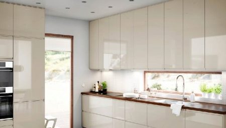 Glossy kitchen in the interior: pros and cons, ideas for use