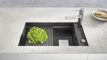 Granite sinks for the kitchen: types and choices