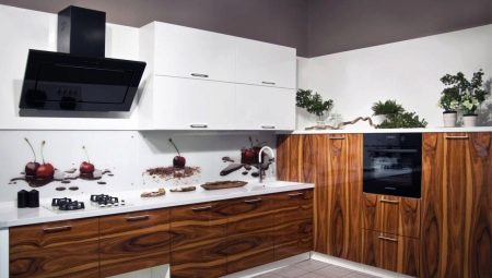 Veneer kitchens: features, varieties and interesting examples