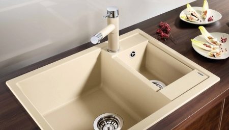 Overhead sinks for the kitchen: features of choice and installation