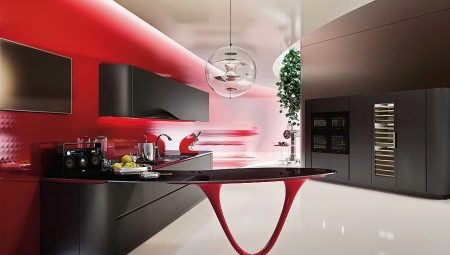 Unusual kitchens: design options and beautiful examples