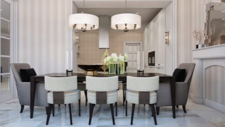 Dining area in the kitchen: where to place and how to separate?