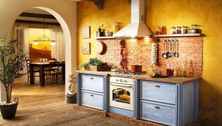 Retro style kitchen decoration