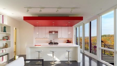 Drywall ceilings in the kitchen: pros and cons, varieties and choice