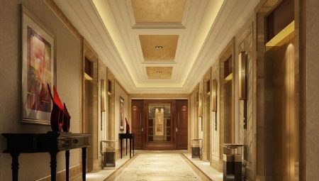 Drywall ceiling in the corridor: pros, cons and overview of varieties