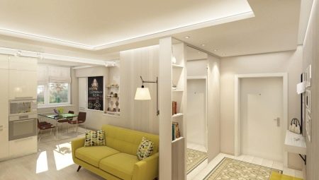 Hallway-living room: advantages, disadvantages and design options