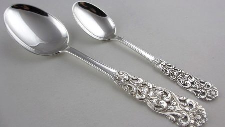 Silver spoons: how to choose and properly care?