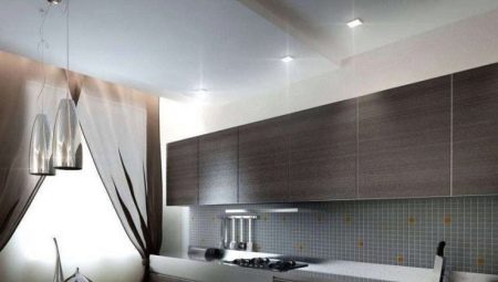 Chocolate kitchens in the interior