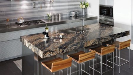 Worktops for the kitchen: features, types and subtleties of choice