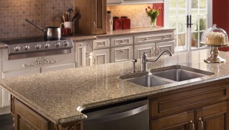 Stone countertops for the kitchen: varieties and recommendations for selection