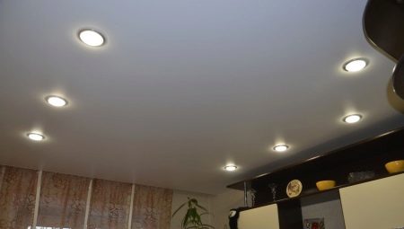 Scheinwerfer in der Küche: Merkmale der Wahl und Platzierung