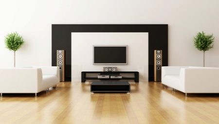The subtleties of the design of the living room in the style of minimalism