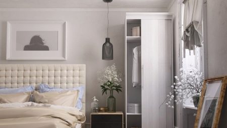 Narrow bedroom wardrobes: varieties and selection tips