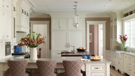 Design options for a walk-through kitchen