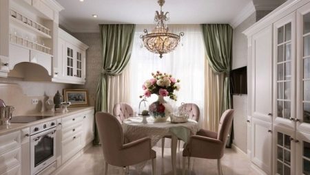 The choice of design for the kitchen is 12 square meters. m