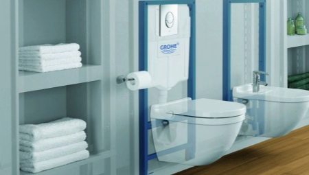 Grohe toilet installations: types and sizes, pros and cons