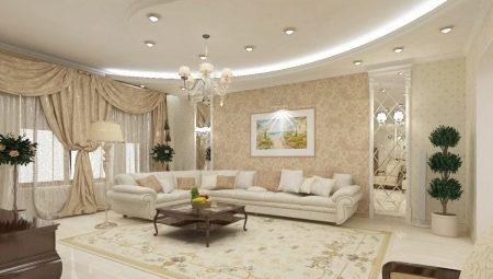 Interesting room design options in a private house