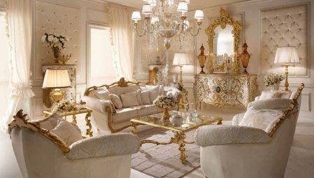 Italian living room furniture: features and the best models