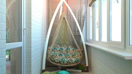 Armchair on the balcony: types and subtleties of choice