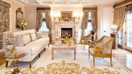 Classic-style furniture for the living room: what happens and how to place it?