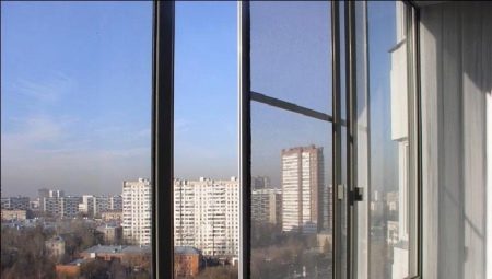 Mosquito nets on the balcony and loggia: types, selection and care